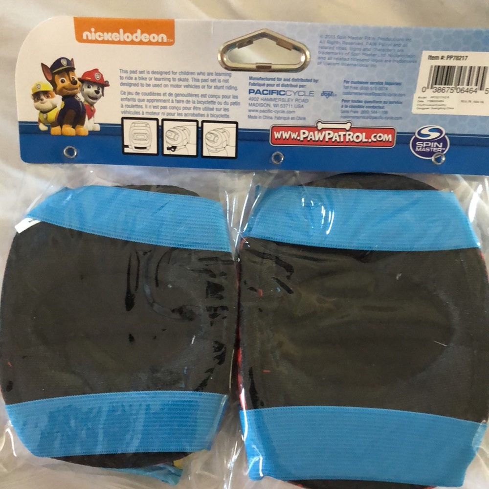 Nickelodeon Paw Partol protection pack (gloves, knee & elbow pads) NWT - Picture 8 of 8